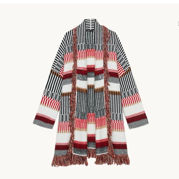 NWT Maje Maarteen Wool Oversized Cardigan